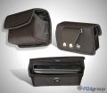 Holster for Motorola ES400 (standard and extended battery) terminals to wear on the belt